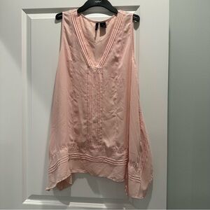 New Directions Blush Pink Sleeveless Top